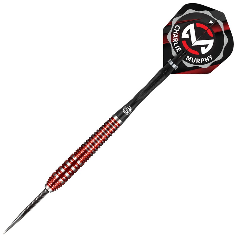 Shot Pro Series Collab Charlie Murphy Steel Tip Darts – 23gm