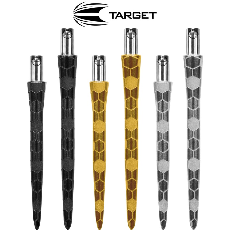 Target – Firestorm Onyx Dart Points – 26mm 30mm Black 26mm