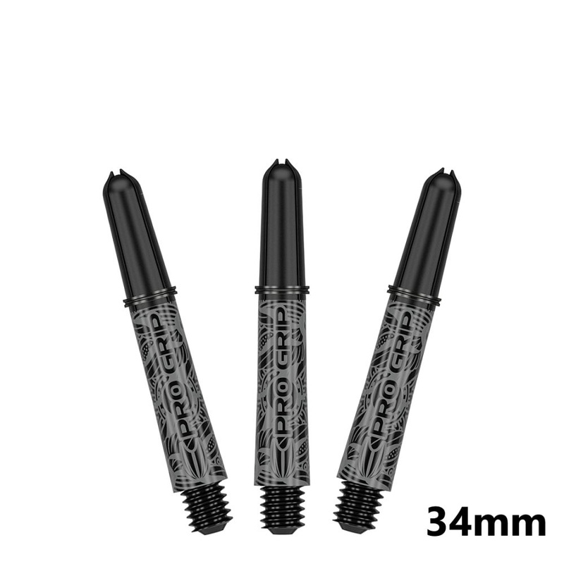 Target Pro Grip Ink Dart Shafts Black Short – 34mm