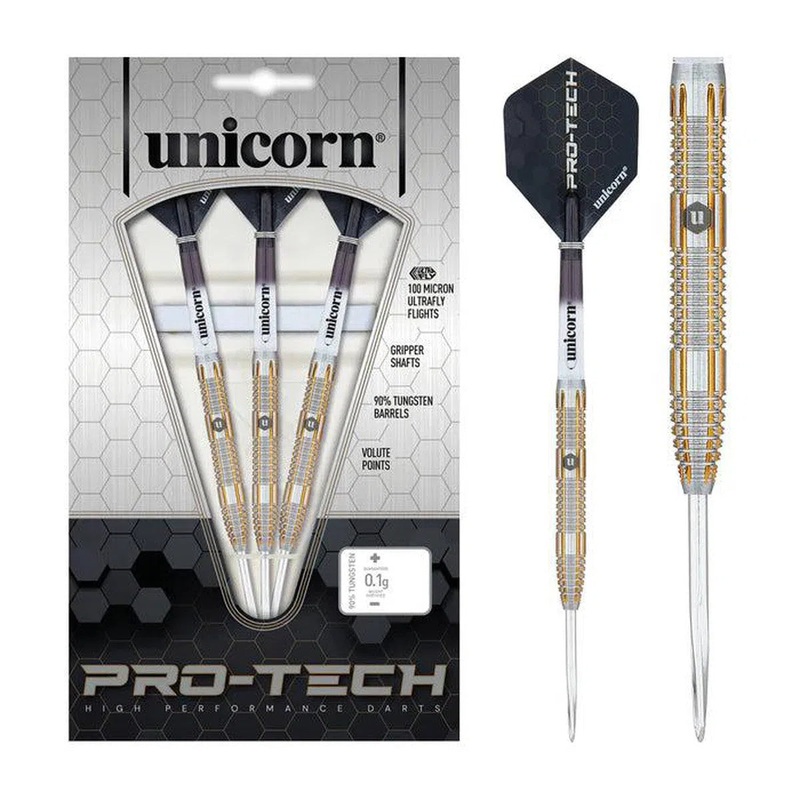 Unicorn Protech Style 4 90% Tungsten Steel Tip Darts 20 GRAM