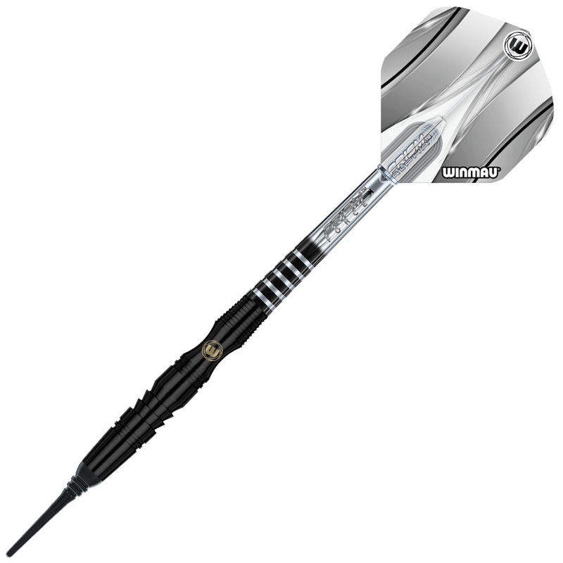 Winmau Sniper Black 01 Soft Tip Darts – 20gm