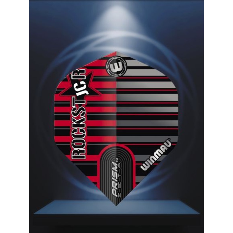Winmau Specialist Players Prism Zeta Joe Cullen Stripes Flight Standard Standard 100 Micron Poly metronic extra thick