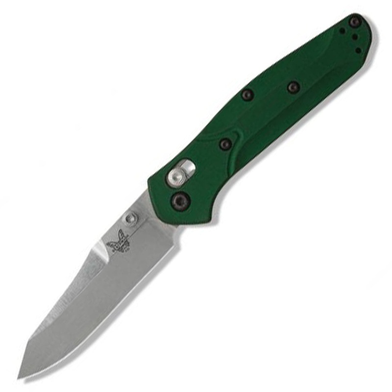 Benchmade 945 Mini Osborne Knife – Green Aluminum