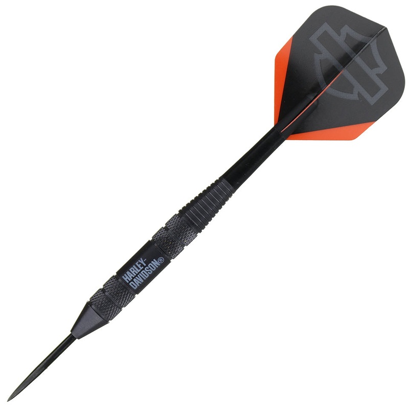 Dart World Harley-Davidson Black Lightning Steel Tip Darts – 22gm