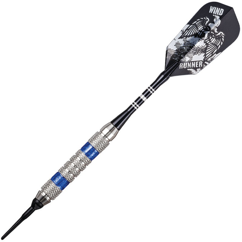GLD Wind Runner Soft Tip Darts – Blue 18gm