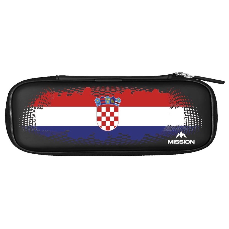 Mission Country EVA Darts Case – Slim- Holds 1 full set – Croatia