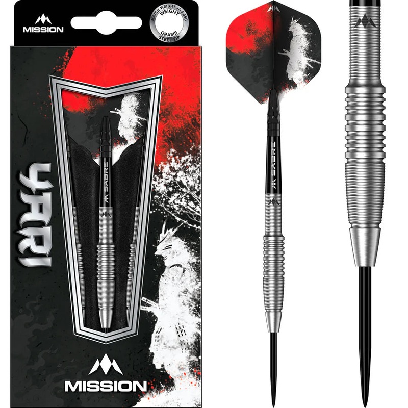 Mission Yari Darts – Steel Tip – 90% Tungsten – 24g