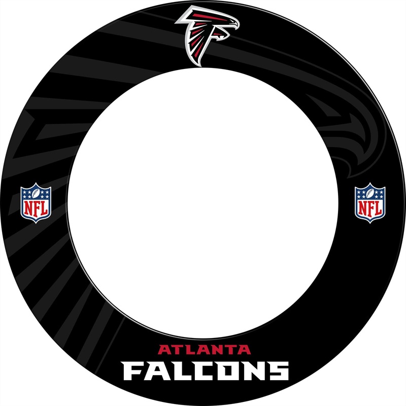 NFL – Dartboard Surround – Official Licensed – Atlanta Falcons