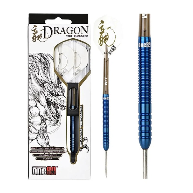 One80 Ice Dragon 90% Tungsten Steel Tip Darts 22 GRAM