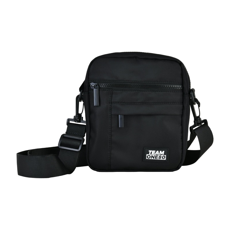 One80 Shoulder Bag – Team One80 Logo – Black
