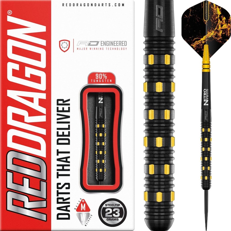 Red Dragon – Nirvana Darts – Steel Tip – 90% Tungsten – 22g 23g 24g 22 grams