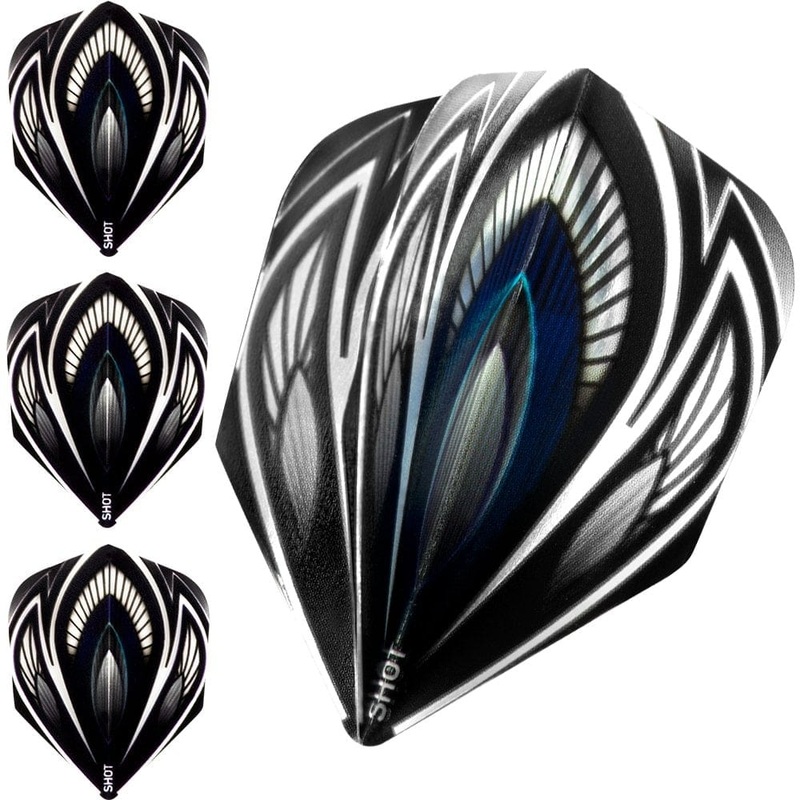 *Shot Dart Flights – 100 Micron – Birds of Prey – No6 – Falcon