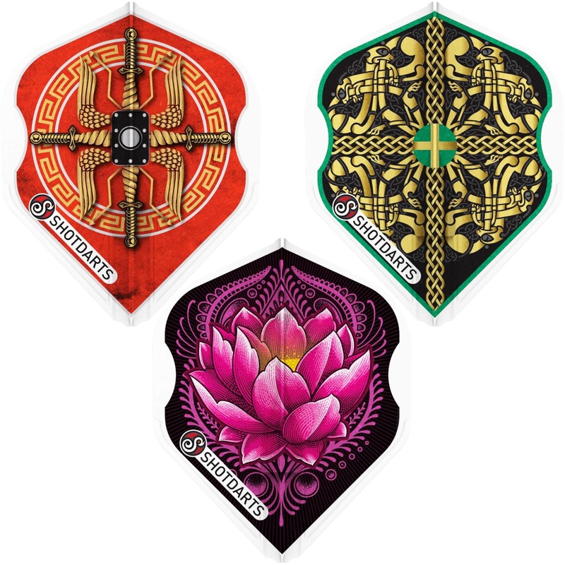 Shot – L-Style – EZ – L1 – Big Wing Moulded Dart Flights Centurion