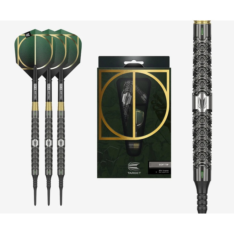 Target Cult 10 Soft Tip Darts 90% Tungsten 20g