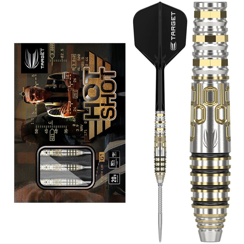 Target Japan Hot Shot Harith Lim G1 90% Tungsten Steel Tip Darts 20 GRAM