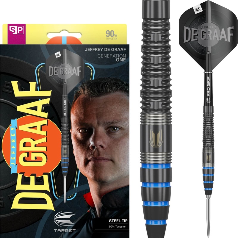 Target – Jeffrey De Graaf Darts – Swiss Point – Steel Tip – 90% Tungsten – 23g