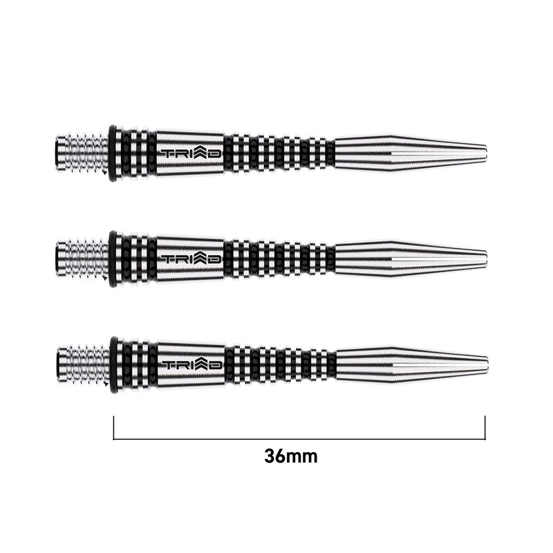 Triad RX Aluminium Shafts Black Short