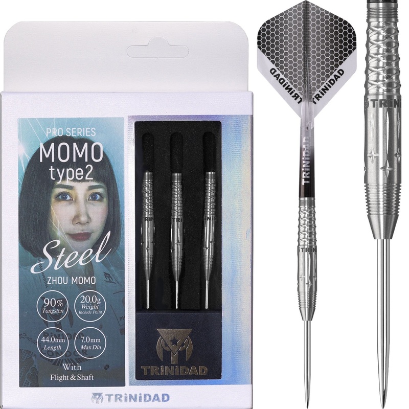 Trinidad Pro – Steel Tip Darts – Zhou Momo – Type2 – 20g 20g