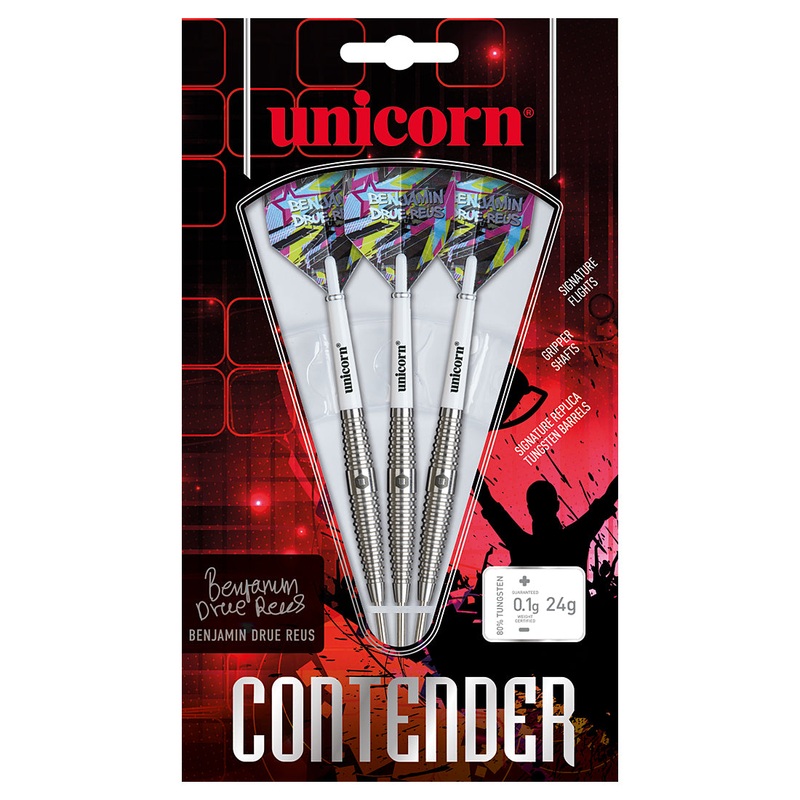 Unicorn Contender Benjamin Drue Reus Darts 24 grams