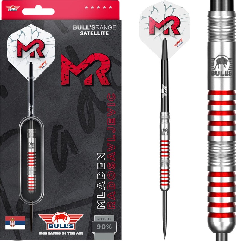Bulls Mladen Radosavljevic  Darts – Steel Tip – 90% Tungsten – 21g