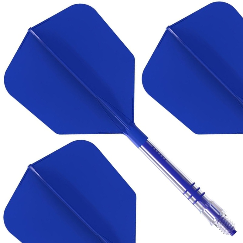 Cuesoul Rost T19 Carbon Fibre – Integrated Dart Shaft and Flights – Big Wing – Blue Size 1