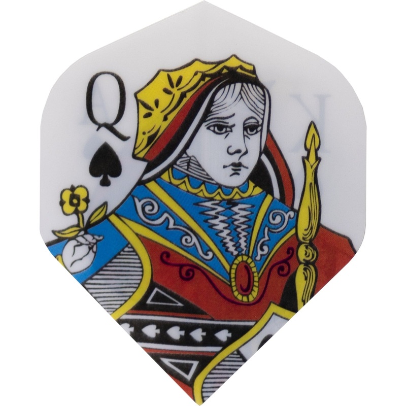 Designa Dart Flights – Metronic – Std – Jack & Queen Spades