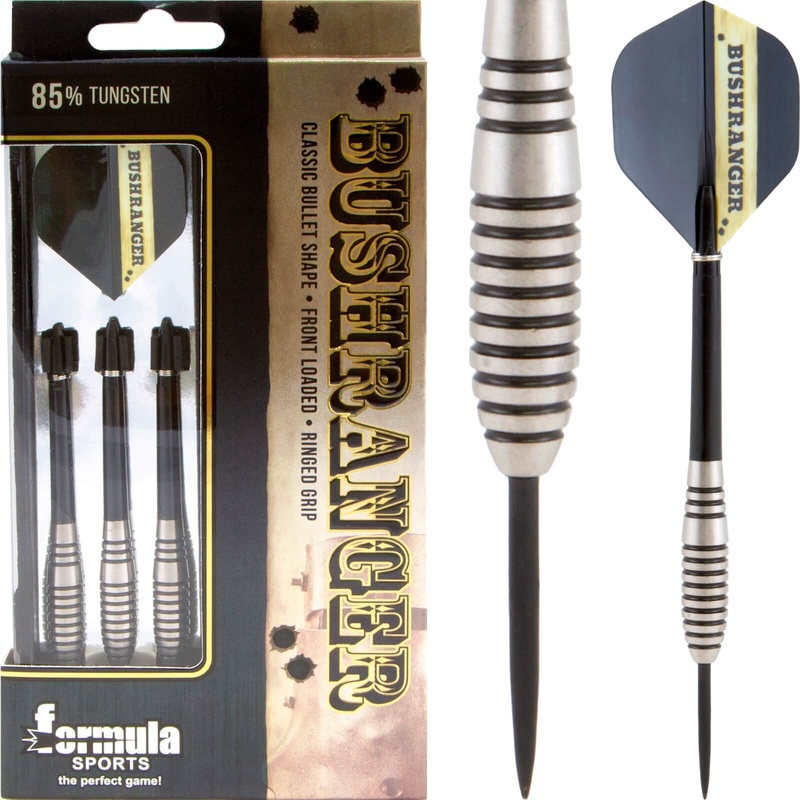 Formula Sports – Bushranger Darts – Steel Tip – 85% Tungsten – 23g 24g 25g 23 grams