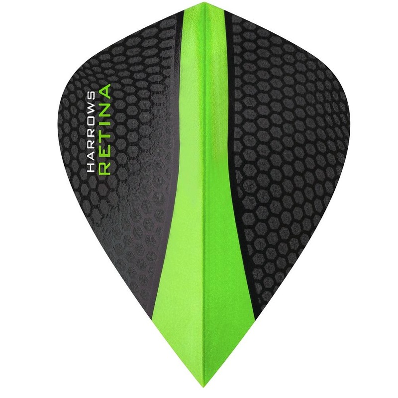 Harrows Retina Kite Green Dart Flights Green