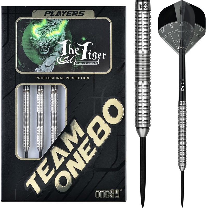 One80 Aaron Morrison Darts – Steel Tip – The Tiger 22g