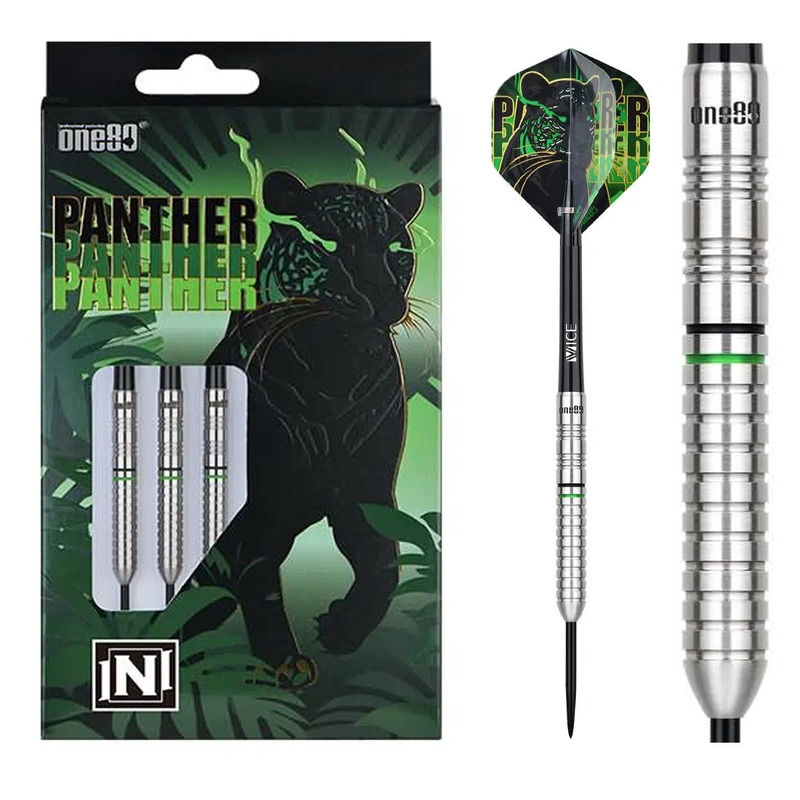One80 Darts Panther-N 80% Tungsten Steel Tip Darts 20 GRAM