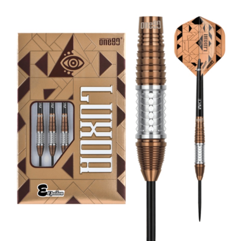 One80 Luxor Epsilon 23 gram 90% Tungsten Steel Tip Dart Set