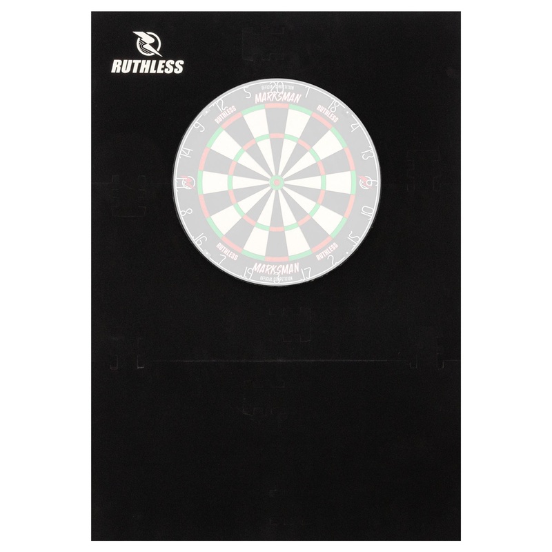 Ruthless XL Jigsaw Surround – EVA Dartboard Surround – Black