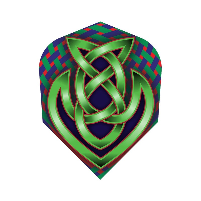 Shot Celt Claymore Dart Flight Set-Small Standard Standard 100 Micron Polymer