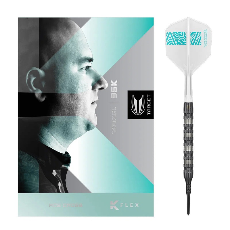 Target Darts Rob Cross 95K 95% Tungsten Soft Tip Darts 18 GRAM