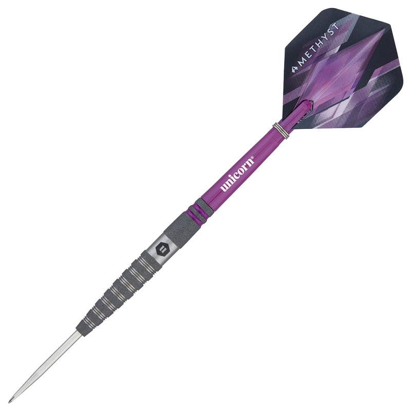 Unicorn Amethyst 4 Steel Tip Darts – 22gm