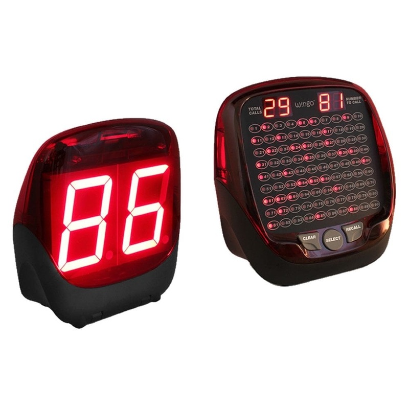 Wingo 4 – Bingo Machine – Easy to Use – 4 inch Audience Display