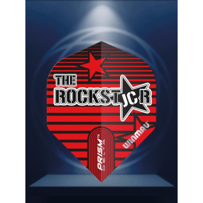 Winmau Specialist Players Prism Delta Joe Cullen Rockstar Flight Standard Standard 100 Micron Poly metronic extra thick