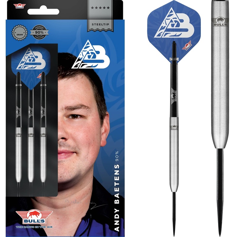 Bulls Andy Baetens Darts – Steel Tip – 90% – Smooth 22g