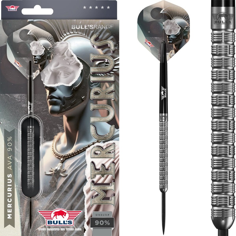 Bulls Mercurius Darts – Steel Tip – 90% Tungsten – Ava 15g