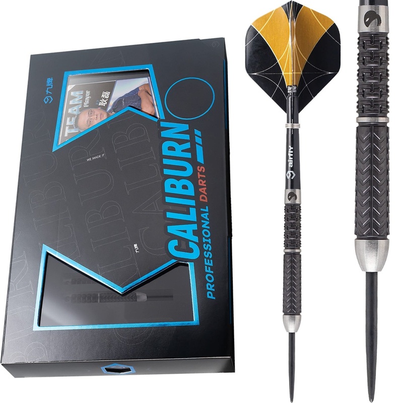 Caliburn Player Darts – Steel Tip – 95% – Black Titanium – ET II 23g