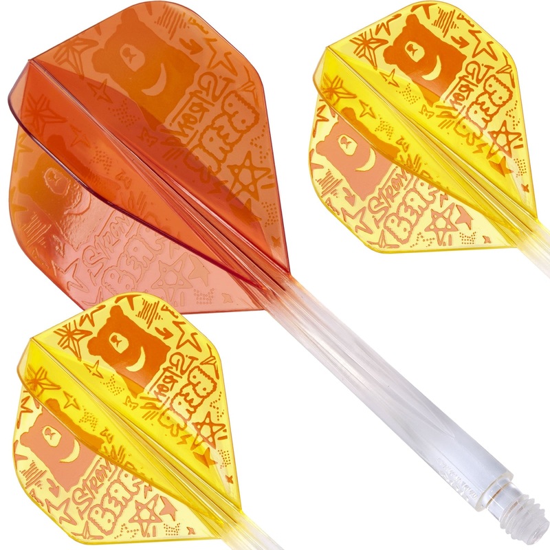 *Condor AXE Player Dart Flights – Standard – Strong Bear Long