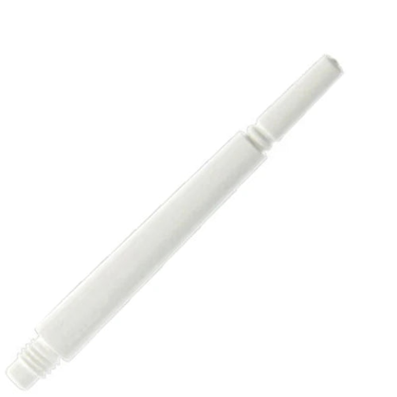 Cosmo Fit Flight Gear Normal Locked Dart Shafts – Super Medium #6 (35.0mm) White Normal Shaft Only Length – 35mm White