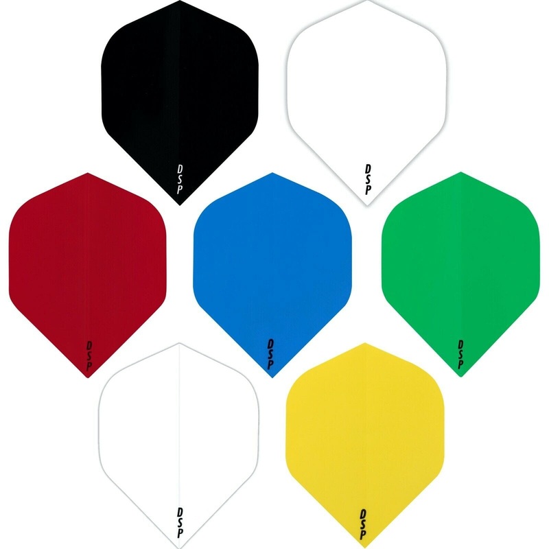 *Dart Flights – Poly Plain Original – Std Black