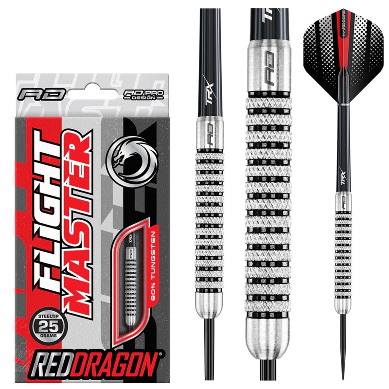 Fury 2 80% Tungsten Steel Tip Darts by Red Dragon 23 Gram
