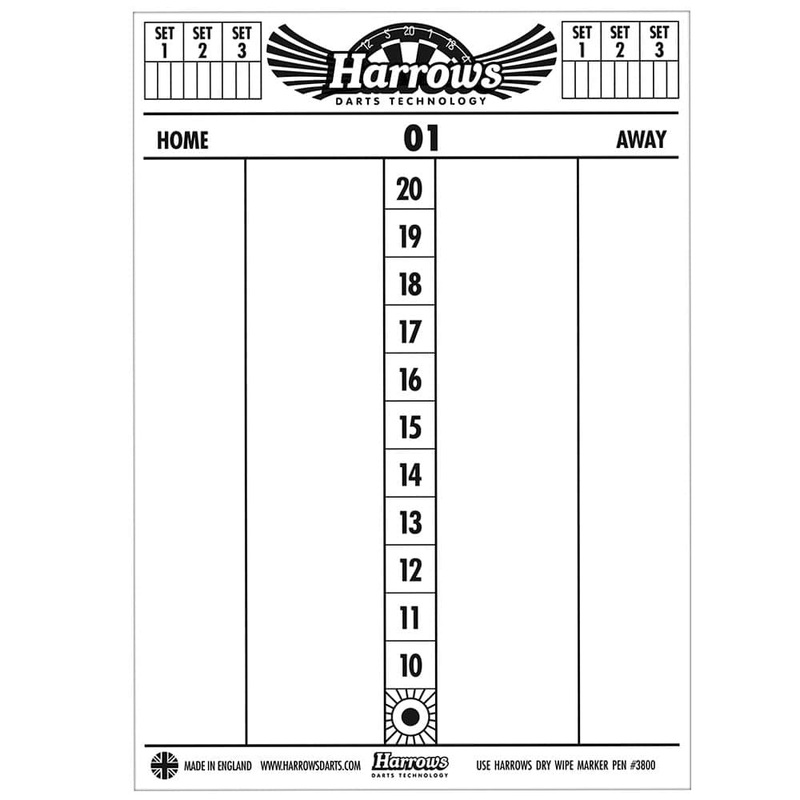 Harrows Marker Boards – Drywipe Scoreboard