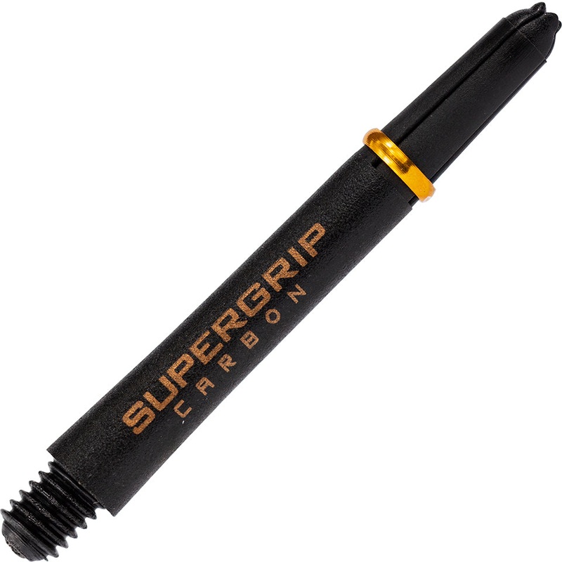 Harrows Supergrip Carbon Fiber Dart Shafts – Midi Gold