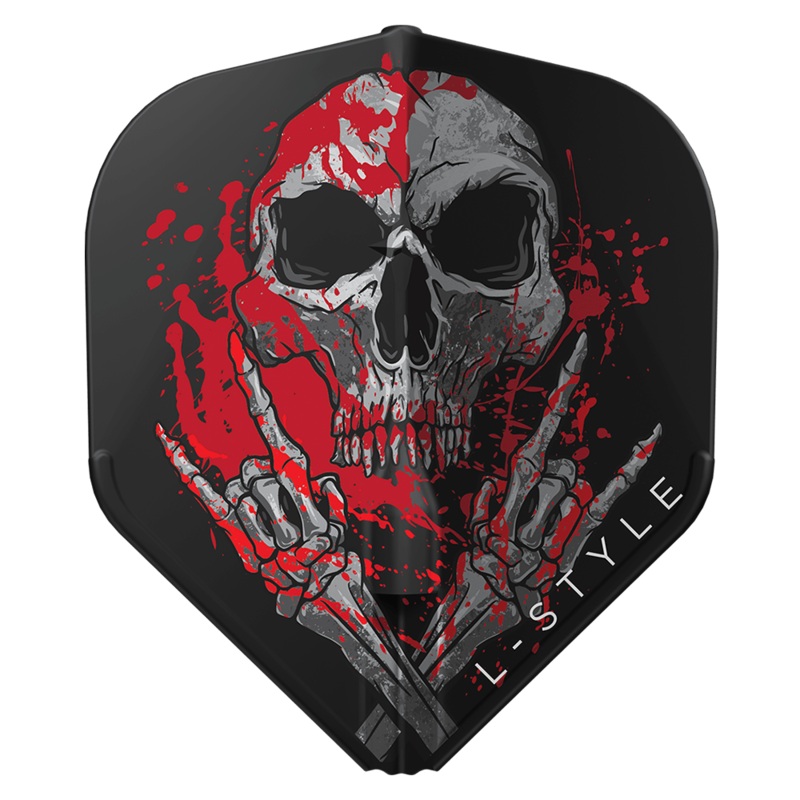 L-Style – EZ-Flights – Integrated Shaft Cap – Standard – Ryan Searle V3 – Black