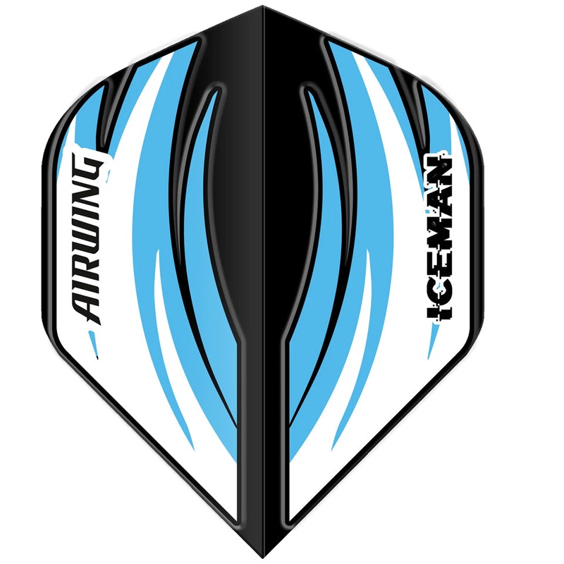 Red Dragon Airwing Gerwyn Price Dart Flights – Standard White & Blue