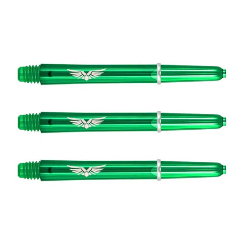 Shot Eagle Claw Dart Shafts – Green – Medium