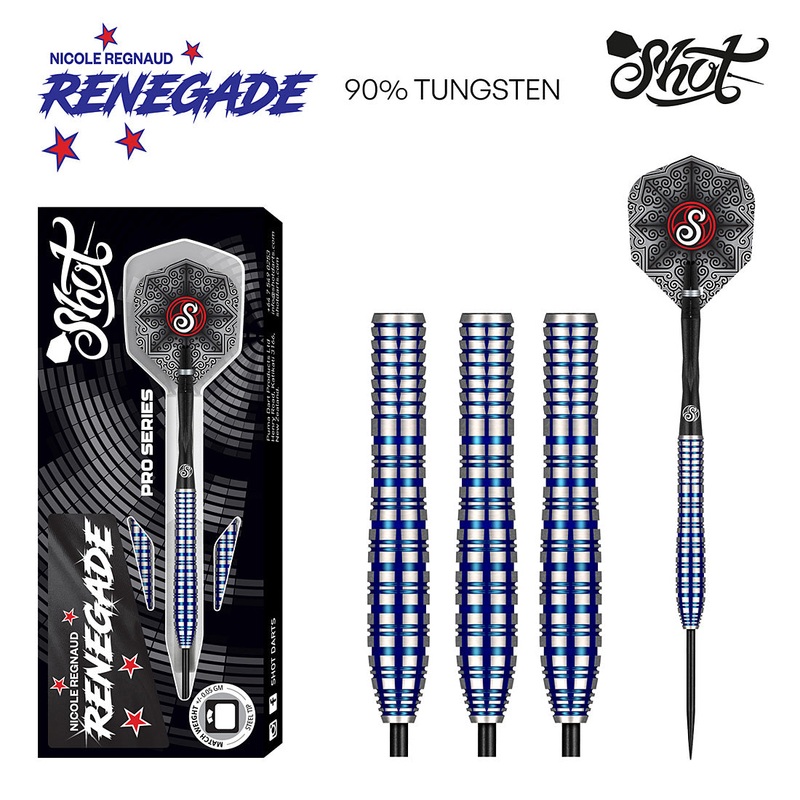 Shot Nicole Regnaud 90% Tungsten Darts 23 grams